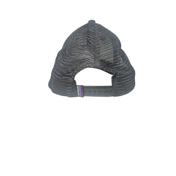 EUC Patagonia Mesh Canvas Patch Mountains Logo Formed Bill netplus Trucker Hat - Picture 6 of 15